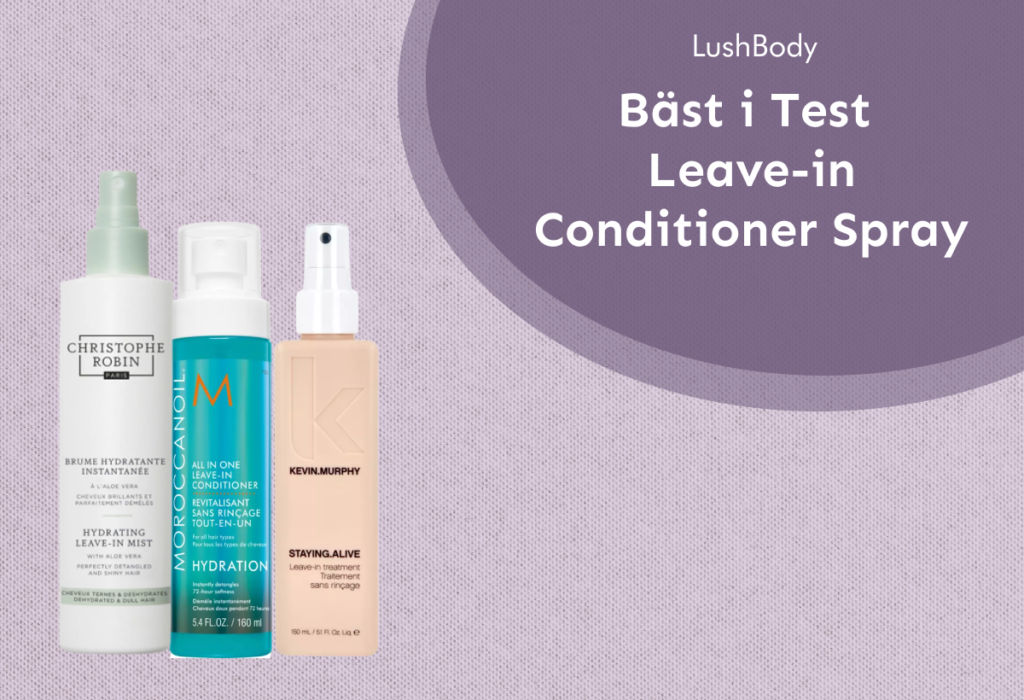 Bästa leave-in conditioner spray bäst i test